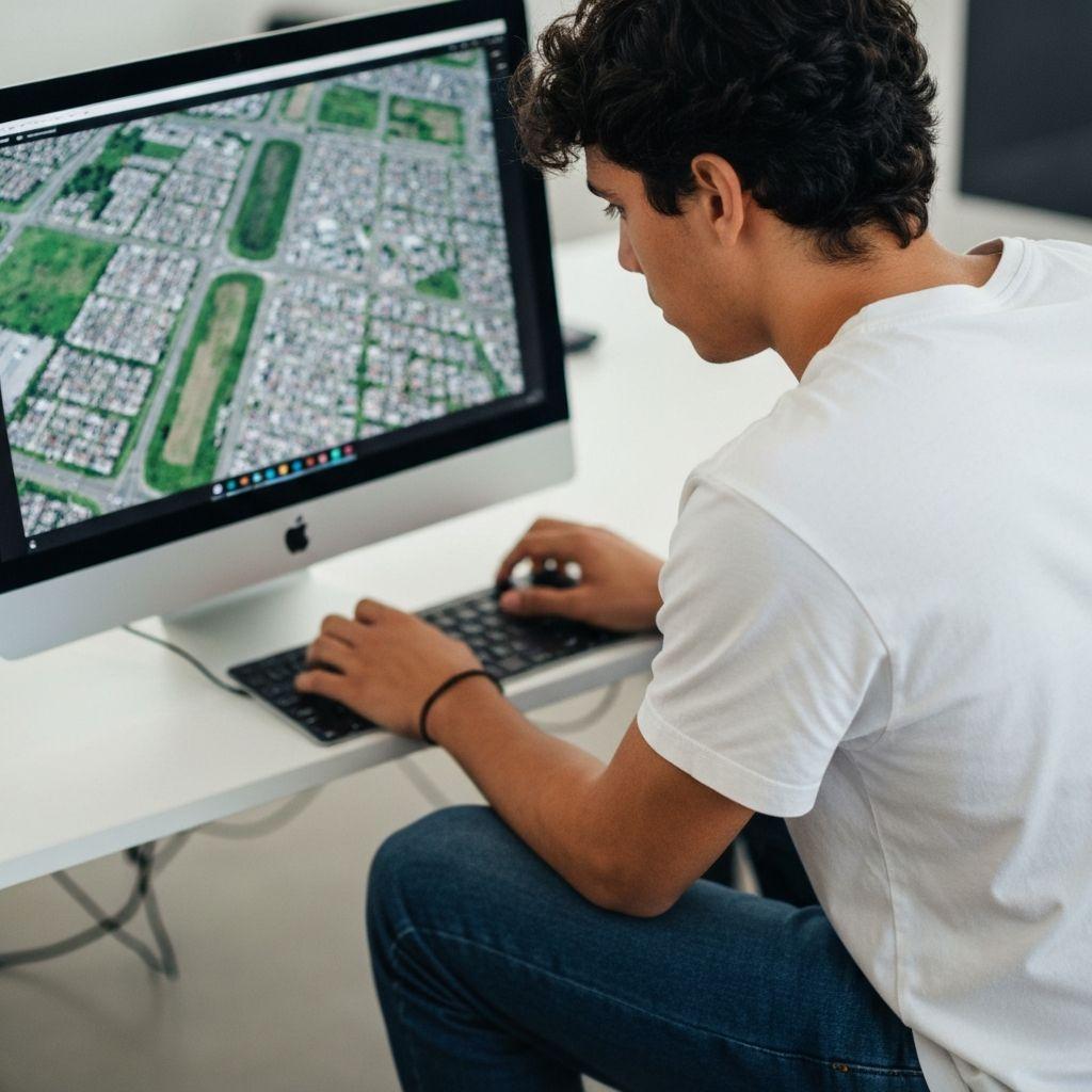 Farmer services being managed on a computer